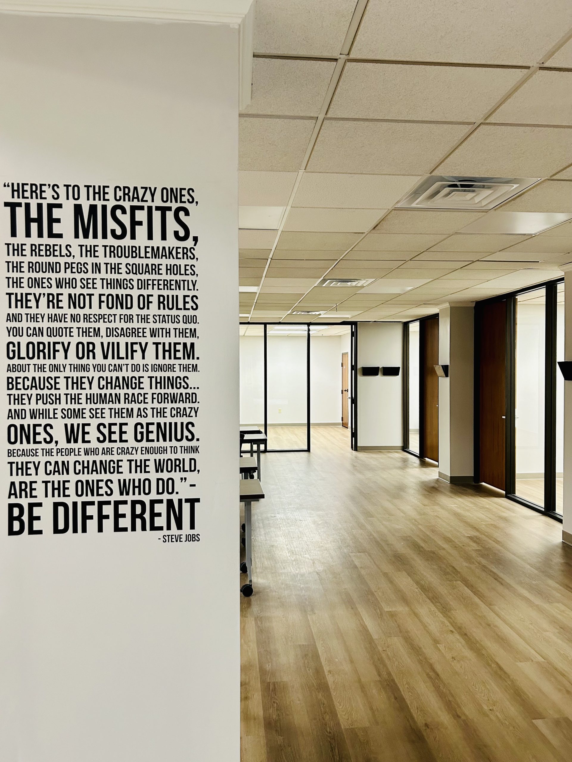mural and office space